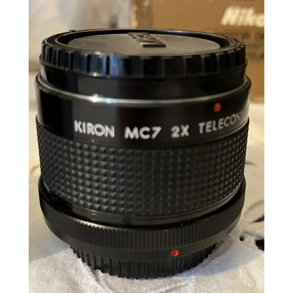 Nikon Lens Series EM 50mm 1:1.8 LOT W/ MDE Motor Drive SS-10 Flash & Kiron MC7